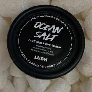 LUSH Cosmetics-Ocean Salt Face & Body Scrub - 4.2 oz - New